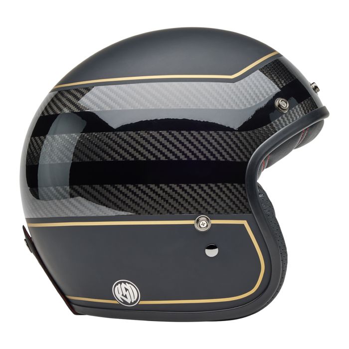Casco Bell Custom 500 Carbon 2026 Roland Sands The Redondo Nero Opaco Lucido
