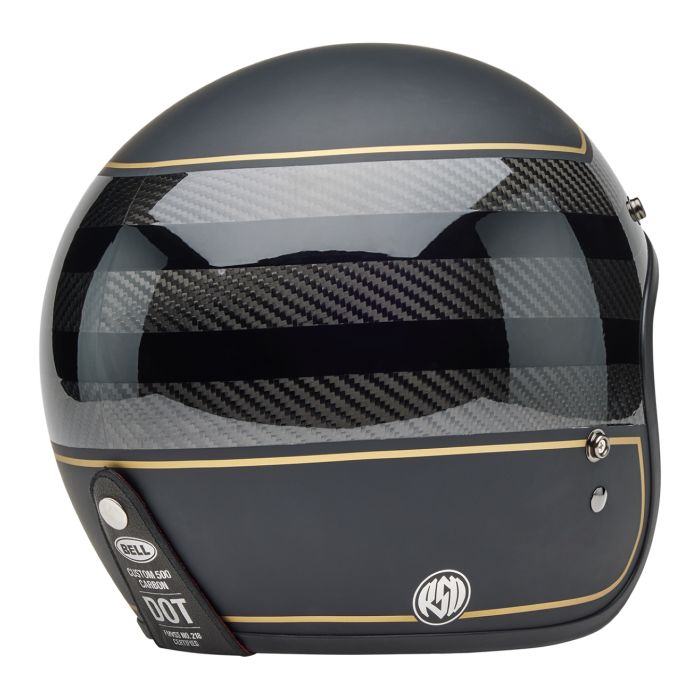 Casco Bell Custom 500 Carbon 2026 Roland Sands The Redondo Nero Opaco Lucido