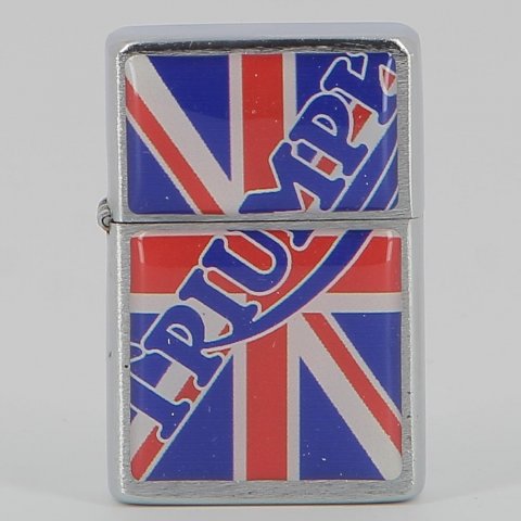 Metal lighter Triumph Englad