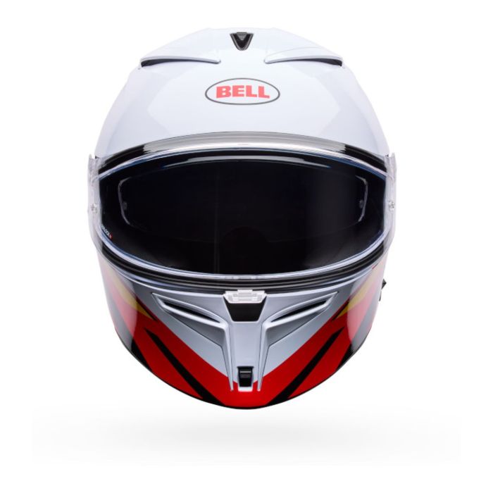 Casco Bell Lithium 2026 Nova Bianco Rosso