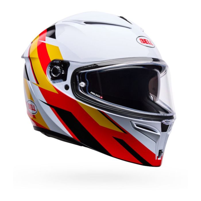 Casco Bell Lithium 2026 Nova Bianco Rosso