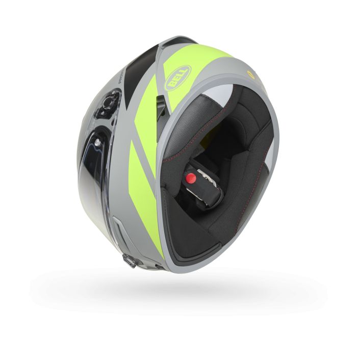 Casco Bell Lithium Mips 2026 Tech Giallo Grigio