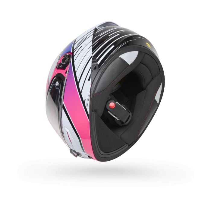 Casco Bell Lithium Mips 2026 Transition Viola Bianco