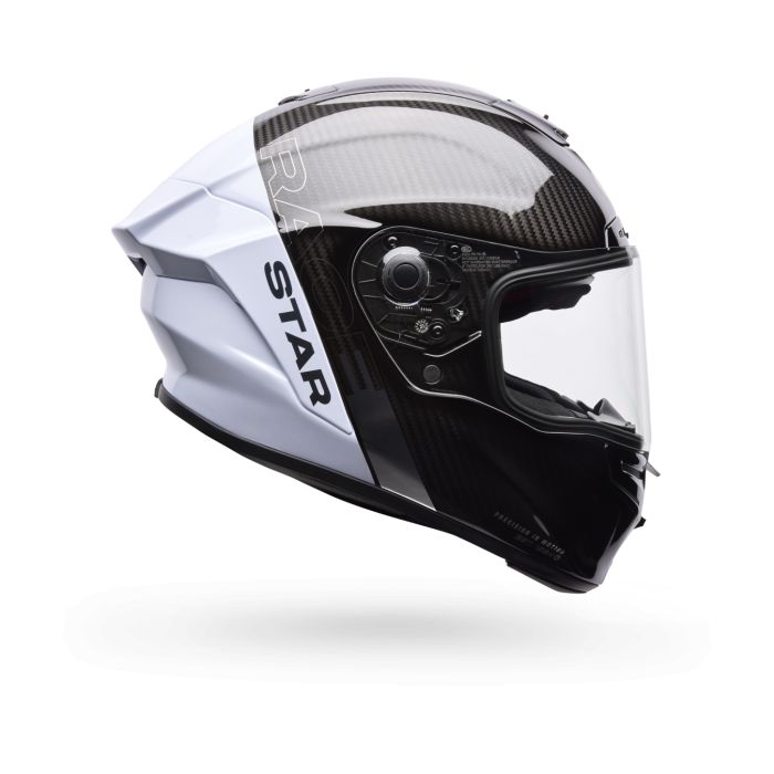 Casco Bell Race Star Dlx 2026 Flex Strike 2026 Argento Bianco