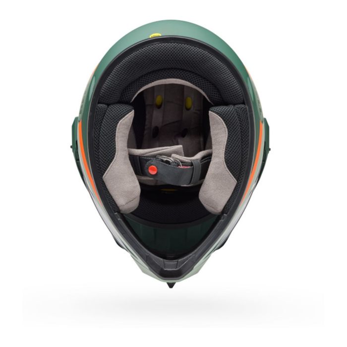 Casco Bell Mx-9 Adventure Mips 2026 Trail Verde Arancio