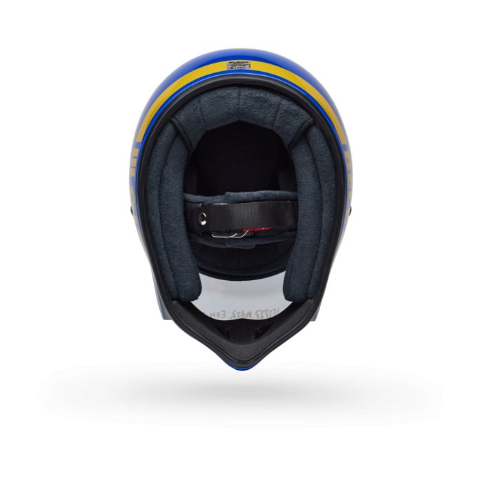 Casco Bell Moto-3 Classic Blu