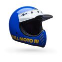 Casco Bell Moto-3 Classic Blu
