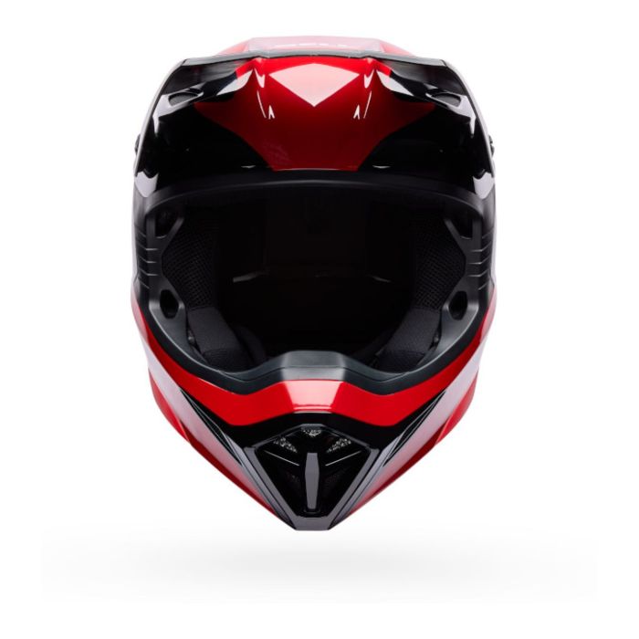 Casco Bell Mx-10 Mips 2026 Wave Rosso Nero
