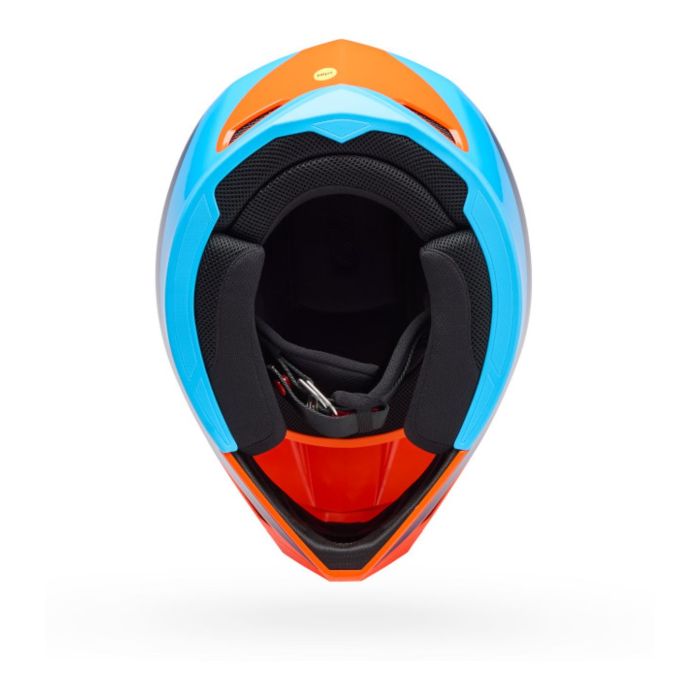 Casco Bell Mx-10 Mips Bambino 2026 Wave Arancio Blu