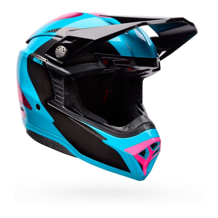 Casco Bell Moto-10 Spherical 2026 Fluid Verde Rosa