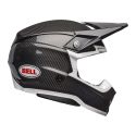 Casco Bell Moto-10 Spherical Nero Bianco Lucido