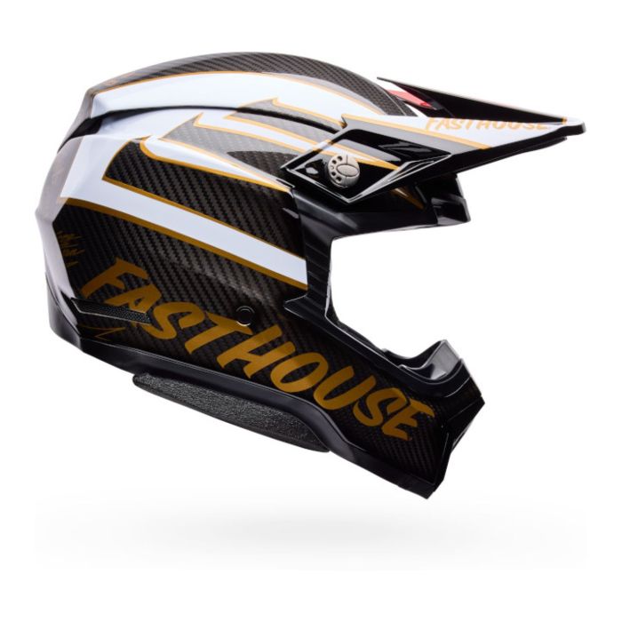 Casco Bell Moto-10 Spherical 2026 Fasthouse Ditd 25 Nero Oro