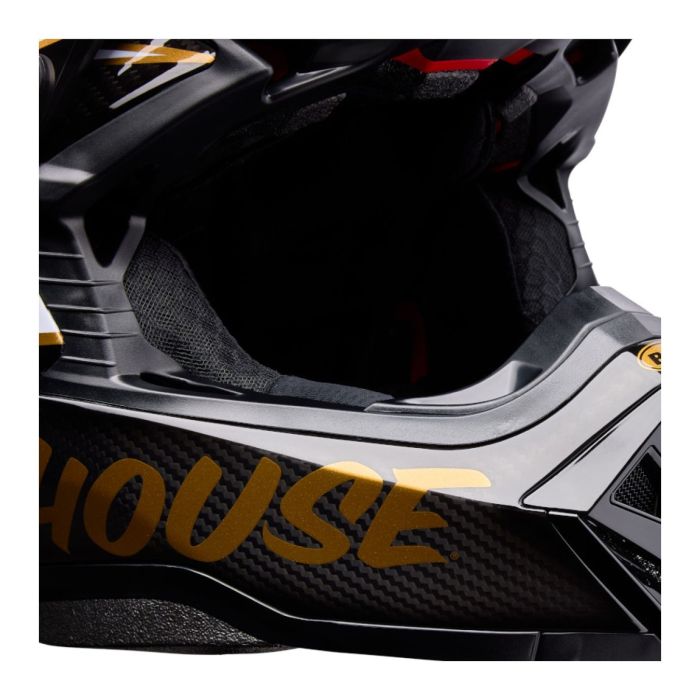 Casco Bell Moto-10 Spherical 2026 Fasthouse Ditd 25 Nero Oro