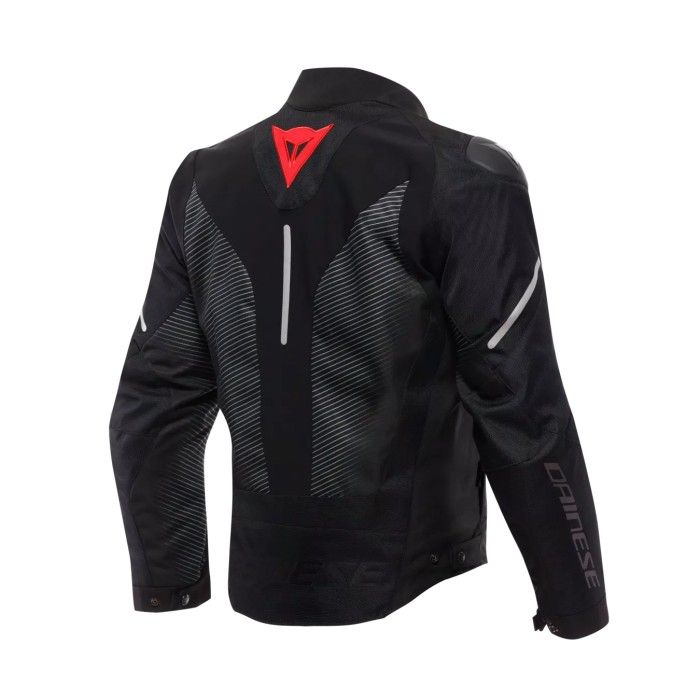Giacca Moto Dainese Super Sprint D-dry Black Red Lava