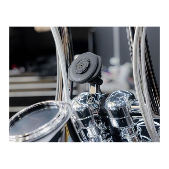 Supporto Quad Lock Pro Cromato Grande Manubrio