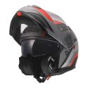 Casco Modulare Ls2 Ff908 Strobe II Monza Black Grey Red