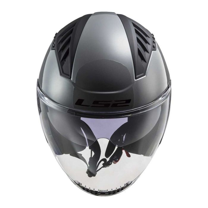 Casco Ls2 Of600 Copter II 06 Con Sunvisor Nardo Grey