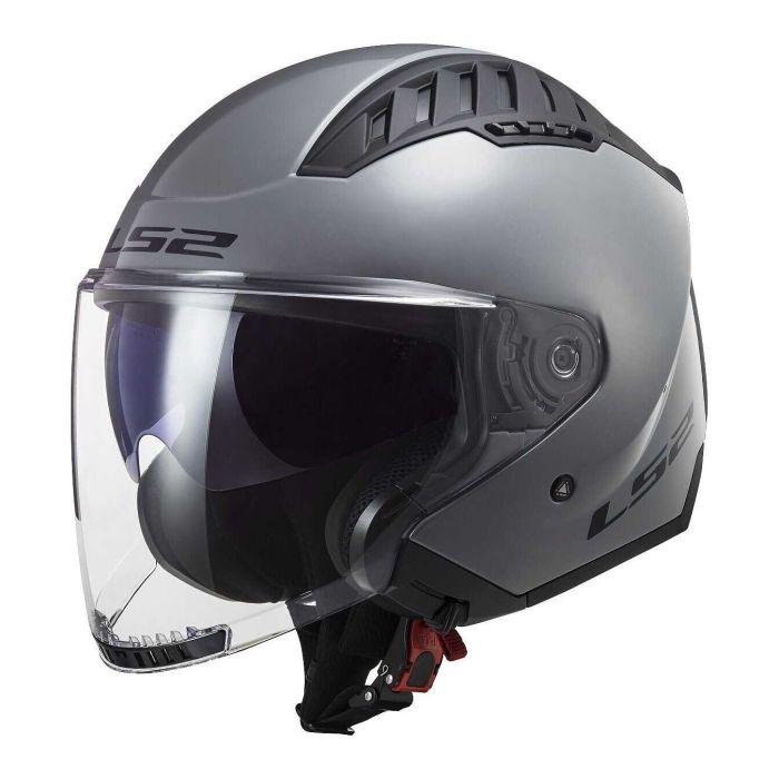 Casco Ls2 Of600 Copter II 06 Con Sunvisor Nardo Grey