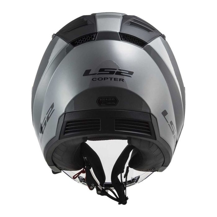 Casco Ls2 Of600 Copter II 06 Con Sunvisor Nardo Grey
