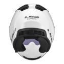 Casco Ls2 Of600 Copter II 06 Con Sunvisor Gloss White