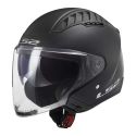 Casco Ls2 Of600 Copter II 06 Con Sunvisor Matt Black