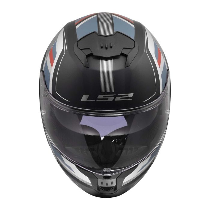 Casco Ls2 Ff808 Stream II Vintage Black Petrol