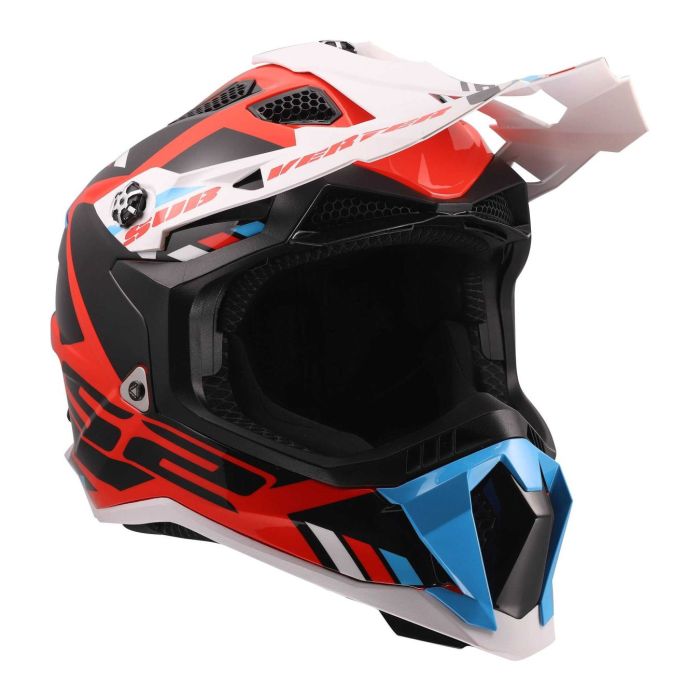 Casco Ls2 Mx700 Subverter Stomp 06 White Blue Red