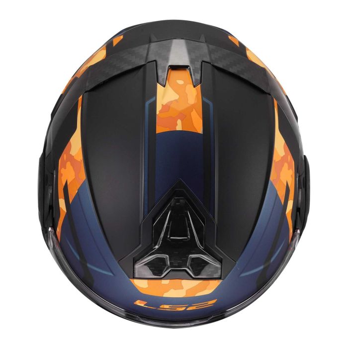 Casco Modulare Ls2 Ff910 Advant II Glide Black Orange