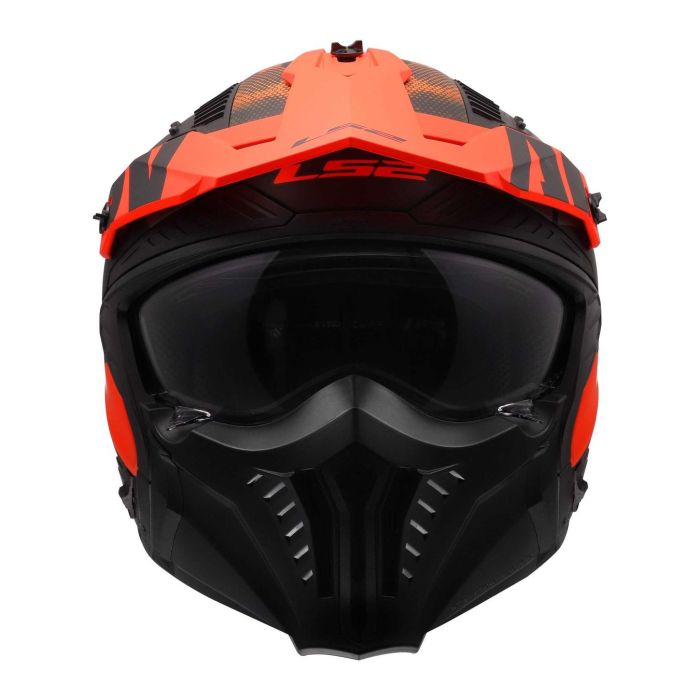 Casco Jet Ls2 Of606 Drifter Gas 06 Grey Orange