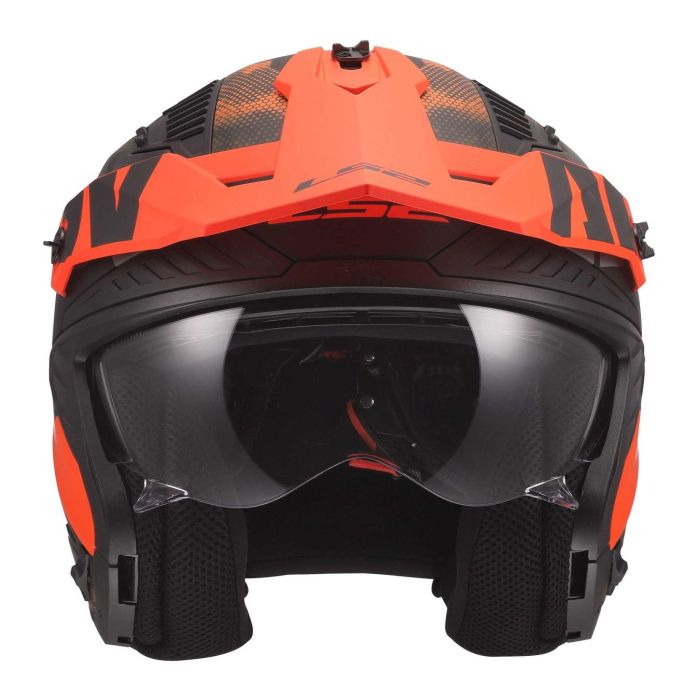 Casco Jet Ls2 Of606 Drifter Gas 06 Grey Orange