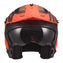 Casco Jet Ls2 Of606 Drifter Gas 06 Grey Orange