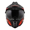 Casco Adventure Ls2 Mx701 Explorer Hexa 06 Black Red Grey