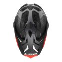 Casco Adventure Ls2 Mx701 Explorer Hexa 06 Black Red Grey