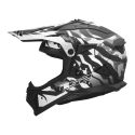 Casco Cross Ls2 Mx708 Fast II Grotesk 06 Black Grey