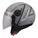 Casco Jet Ls2 Of558 Sphere Lux II Minim 06 Black Grey