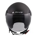 Casco Jet Ls2 Of558 Sphere Lux II Minim 06 Black Red