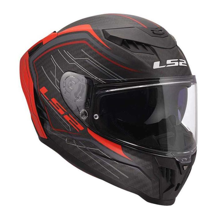 Casco Integrale Ls2 Ff807 Dragon Subic Red