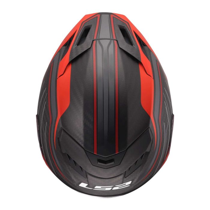 Casco Integrale Ls2 Ff807 Dragon Subic Red