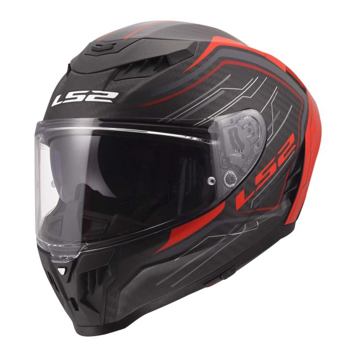 Casco Integrale Ls2 Ff807 Dragon Subic Red
