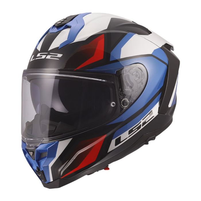 Casco Integrale Ls2 Ff817 Challenger II Viper White Blue Red