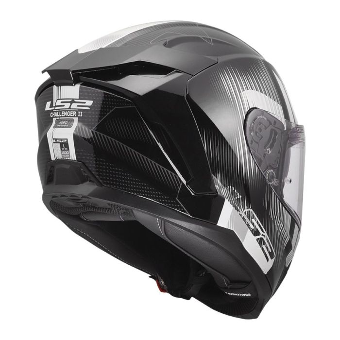 Casco Integrale Ls2 Ff817 Challenger II Nitro Black Grey