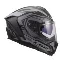 Casco Integrale Ls2 Ff817 Challenger II Dravix Grey