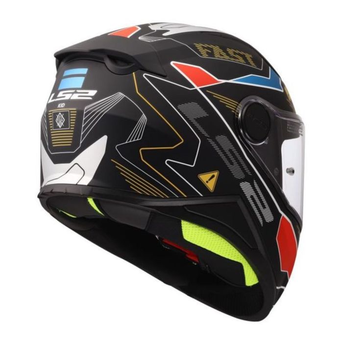Casco Integrale Ls2 Ff812 Kid Zero Grey Red