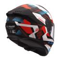 Casco Integrale Ls2 Ff808 Stream II Mika 06 White Blue Red