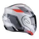 Casco Ribaltabile Scorpion Exo-tech Evo Socius Grigio Rosso