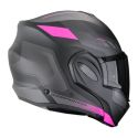 Casco Ribaltabile Scorpion Exo-tech Evo Socius Nero Opaco Rosa