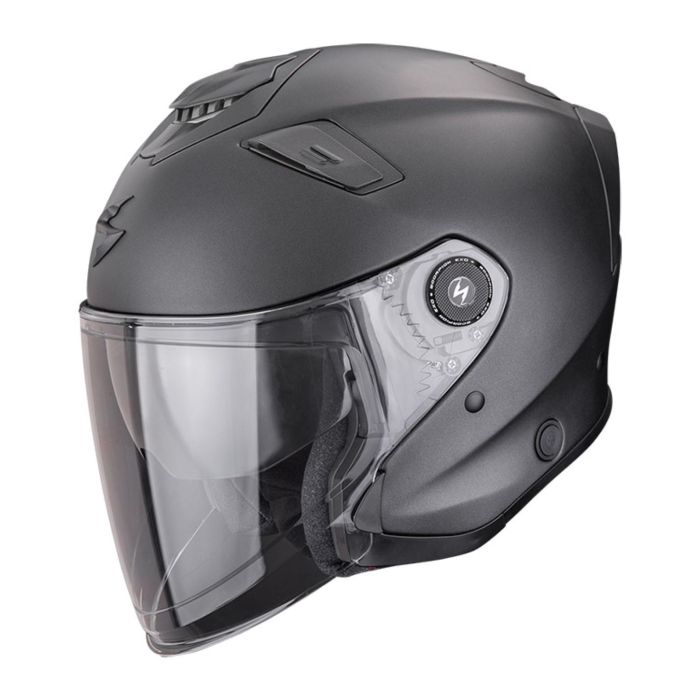 Casco Jet Scorpion Exo-gt Jet Nero Perlato Opaco