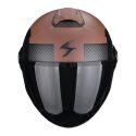 Casco Jet Scorpion Exo-city II Sheer Marrone Nero Opaco
