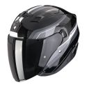 Casco Jet Scorpion Exo-230 Hipe Nero Argento