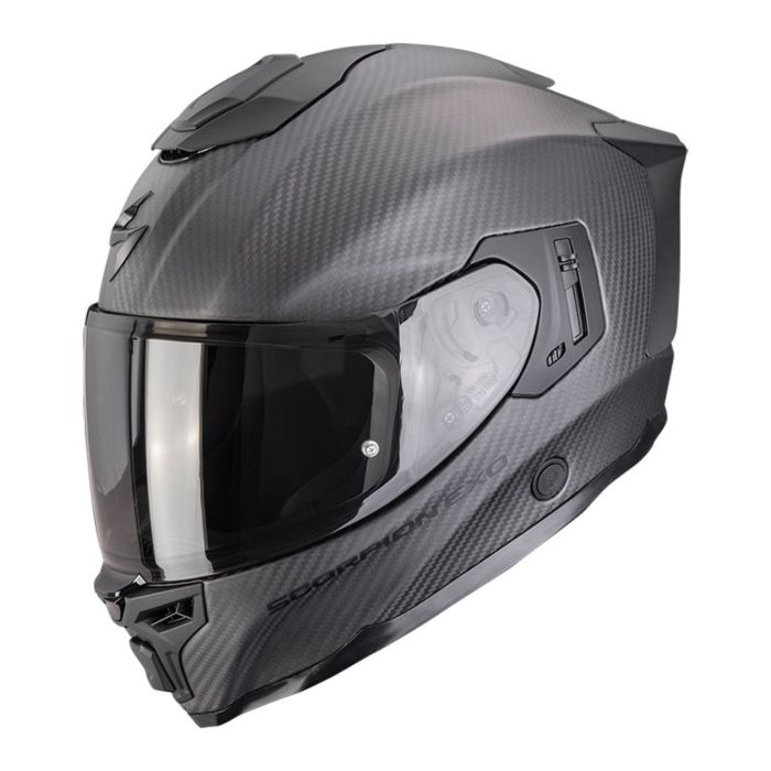 Casco Integrale Scorpion Exo-1500 Carbon Air Solid Nero Opaco